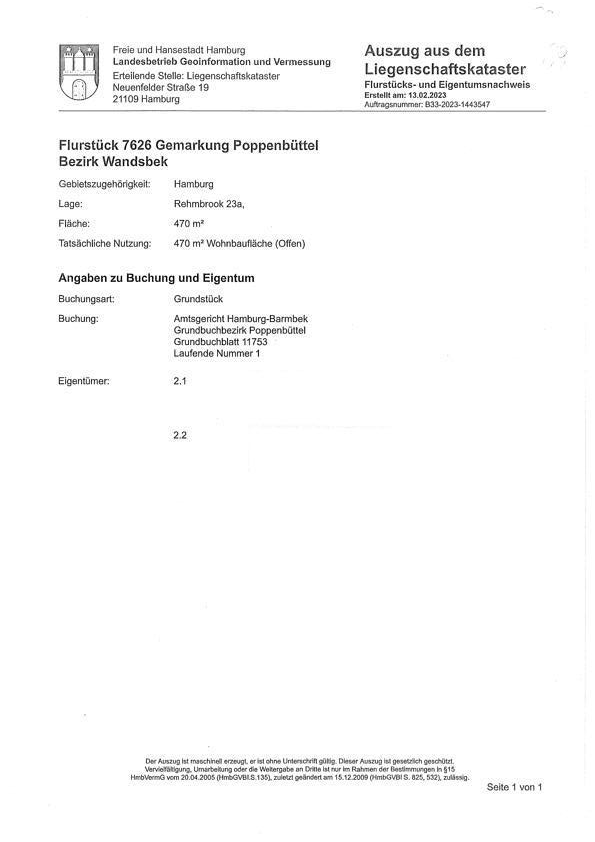 Foto 38 von 42 — Einfamilienhaus in Hamburg - Poppenbüttel