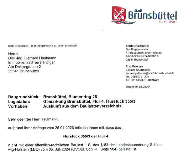 Foto 10 von 13 — Einfamilienhaus nebst Garage mit Abstellraum in Brunsbüttel
