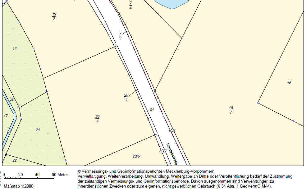 Foto 13 von 15 — Unbebautes Grundstück (Landwirtschafts-/Wald-/Wasserfläche) in Tentzerow