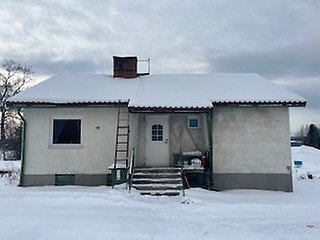Foto 1 – Lantbruksenhet, bebyggd