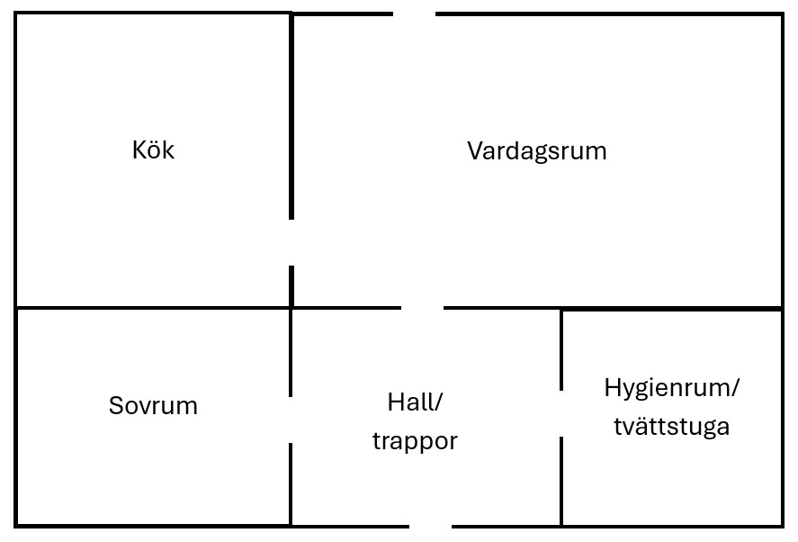 Foto 23 von 24 — Småhusenhet, bebyggd