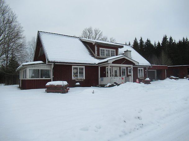 Foto 1 – Småhusenhet, bebyggd