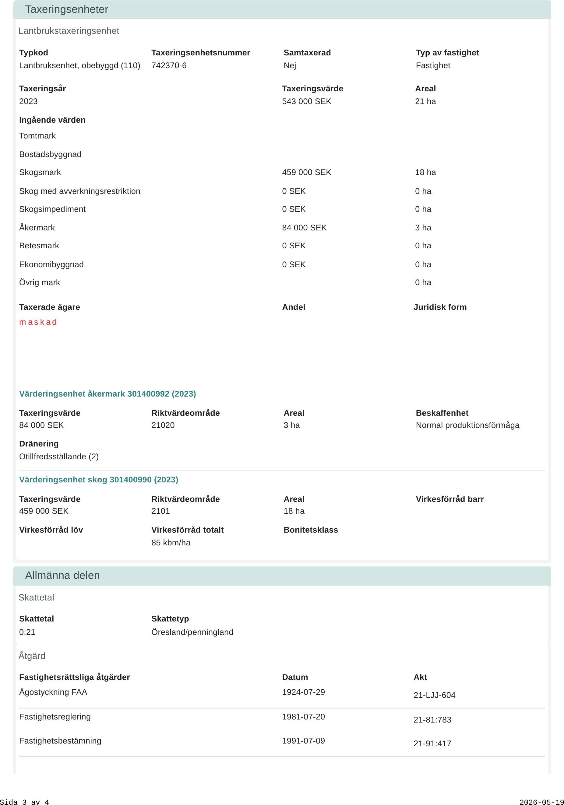 Foto 15 von 16 — Lantbruksenhet, obebyggd