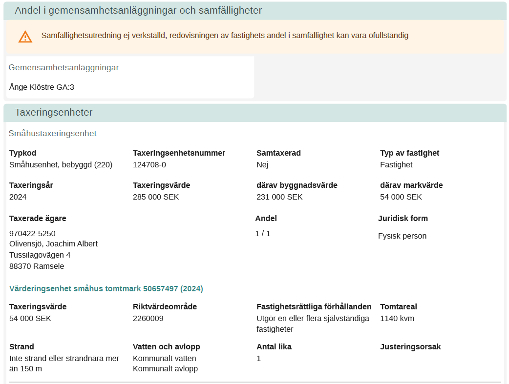 Foto 15 von 17 — Småhusenhet, bebyggd