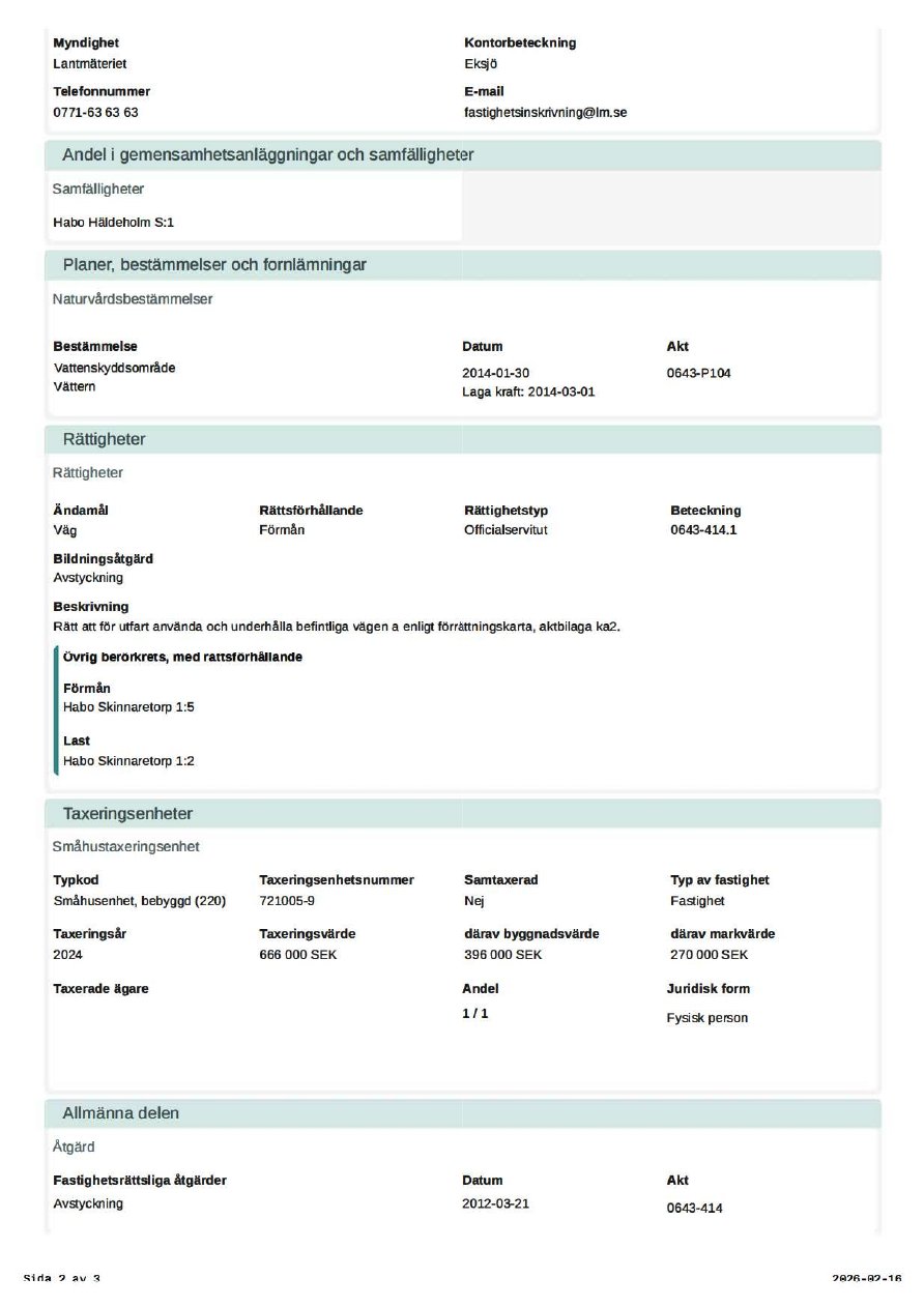 Foto 22 von 25 — Småhusenhet, bebyggd