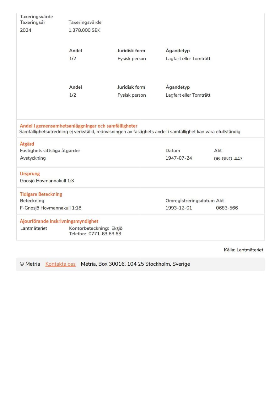 Foto 21 von 23 — Småhusenhet, bebyggd