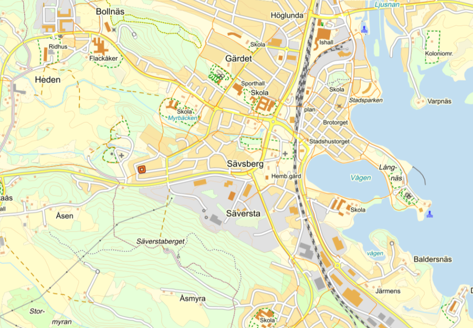 Foto 11 von 14 — Småhusenhet, bebyggd