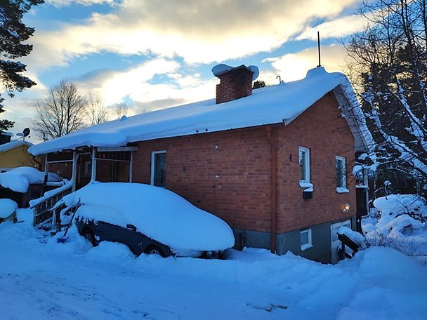 Foto 1 – Småhusenhet, bebyggd
