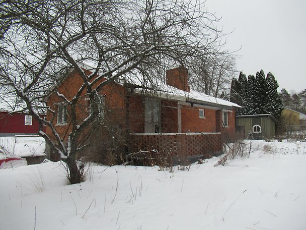 Foto 1 – Småhusenhet, bebyggd