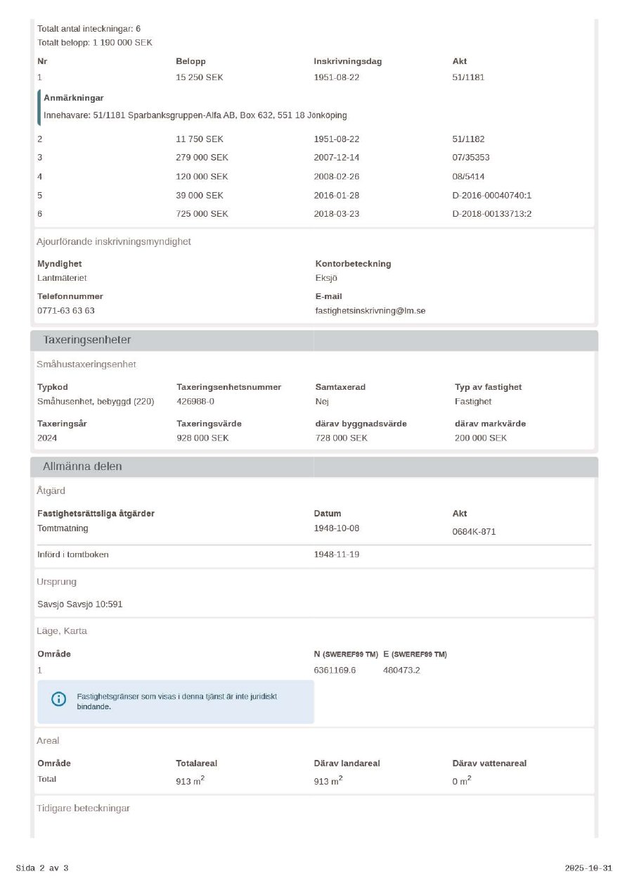 Foto 13 von 16 — Småhusenhet, bebyggd