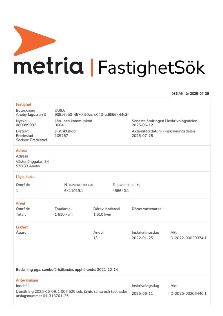 Foto 15 von 20 — Småhusenhet, bebyggd