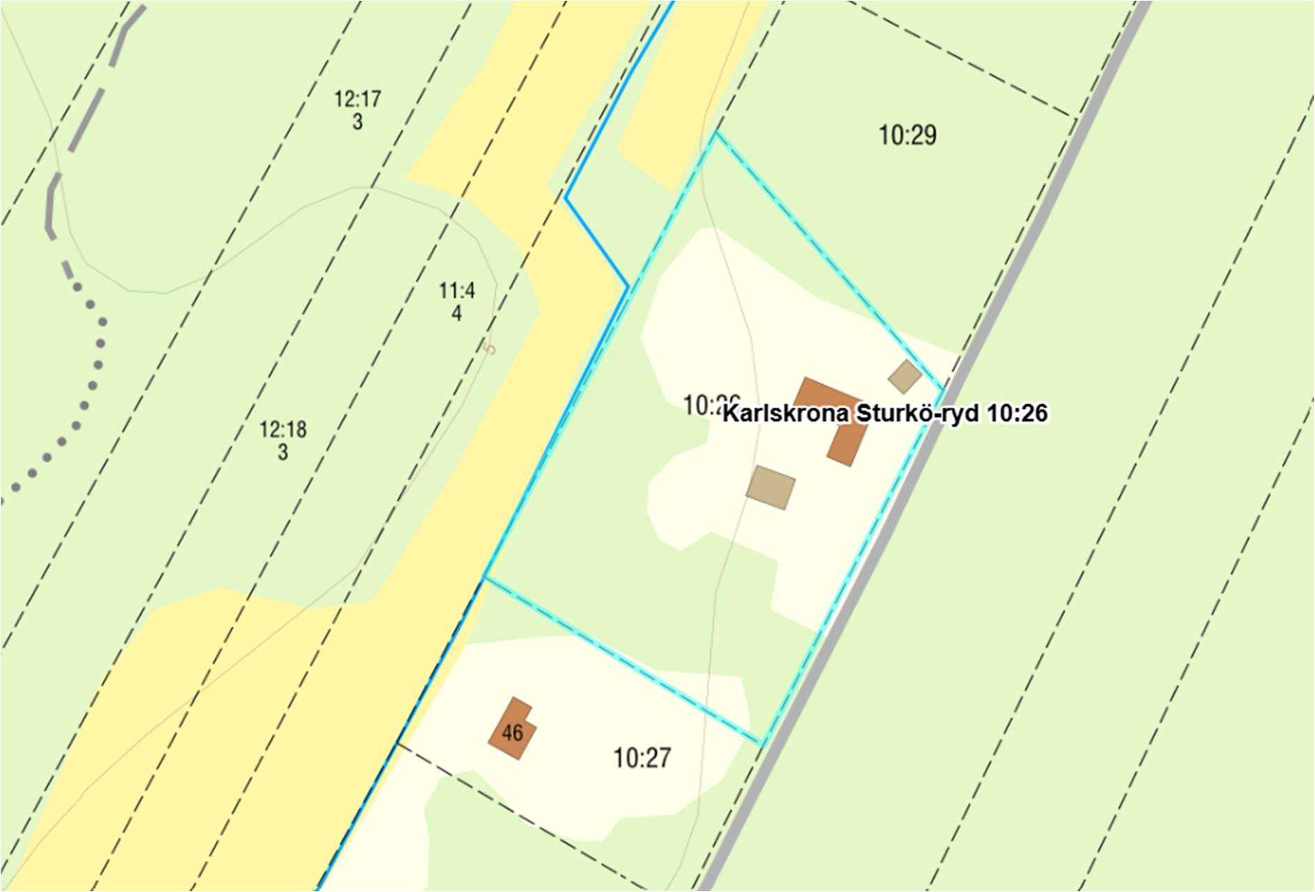 Foto 11 von 17 — Småhusenhet, bebyggd