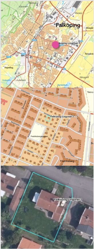 Foto 3 von 3 — Småhusenhet, bebyggd