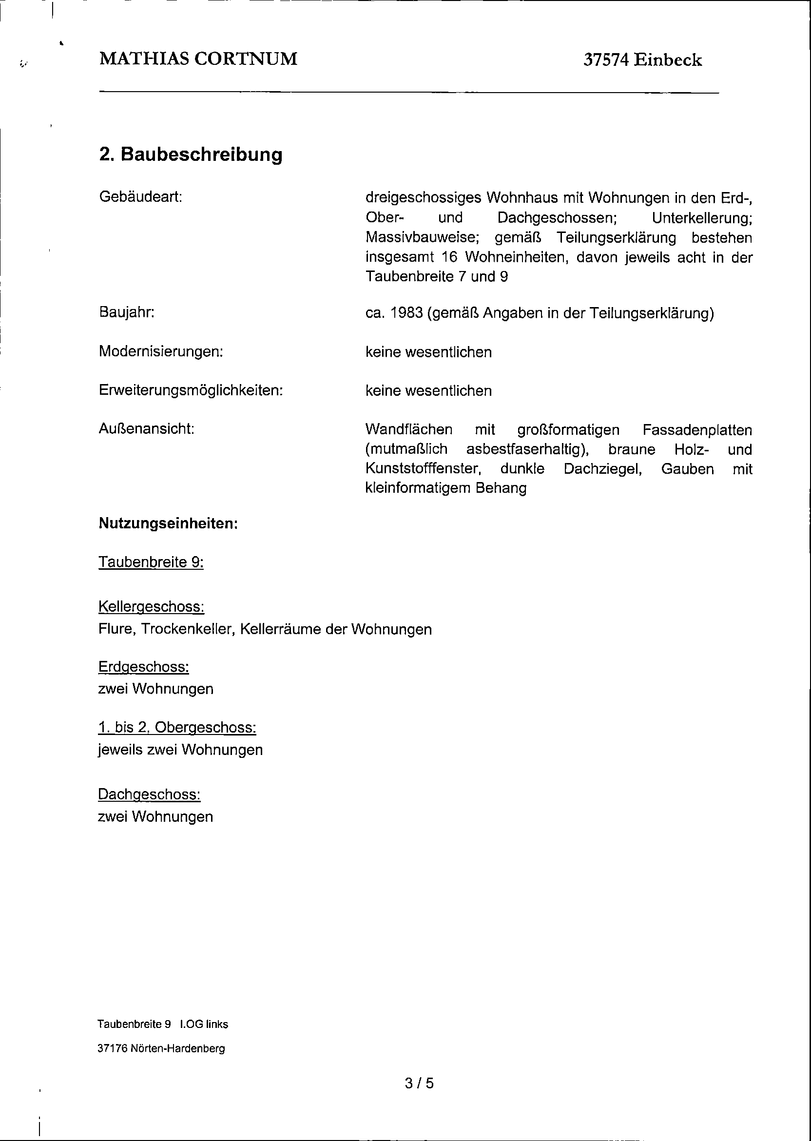 Foto 3 von 5 — Eigentumswohnung (3 bis 4 Zimmer)