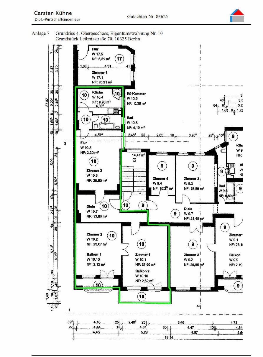 Foto 5 von 5 — Eigentumswohnung (3 bis 4 Zimmer), Eigentumswohnung (3 bis 4 Zimmer)