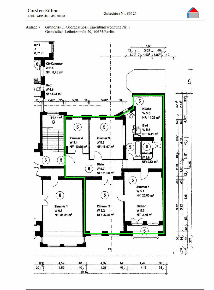 Foto 5 von 5 — Eigentumswohnung (3 bis 4 Zimmer)