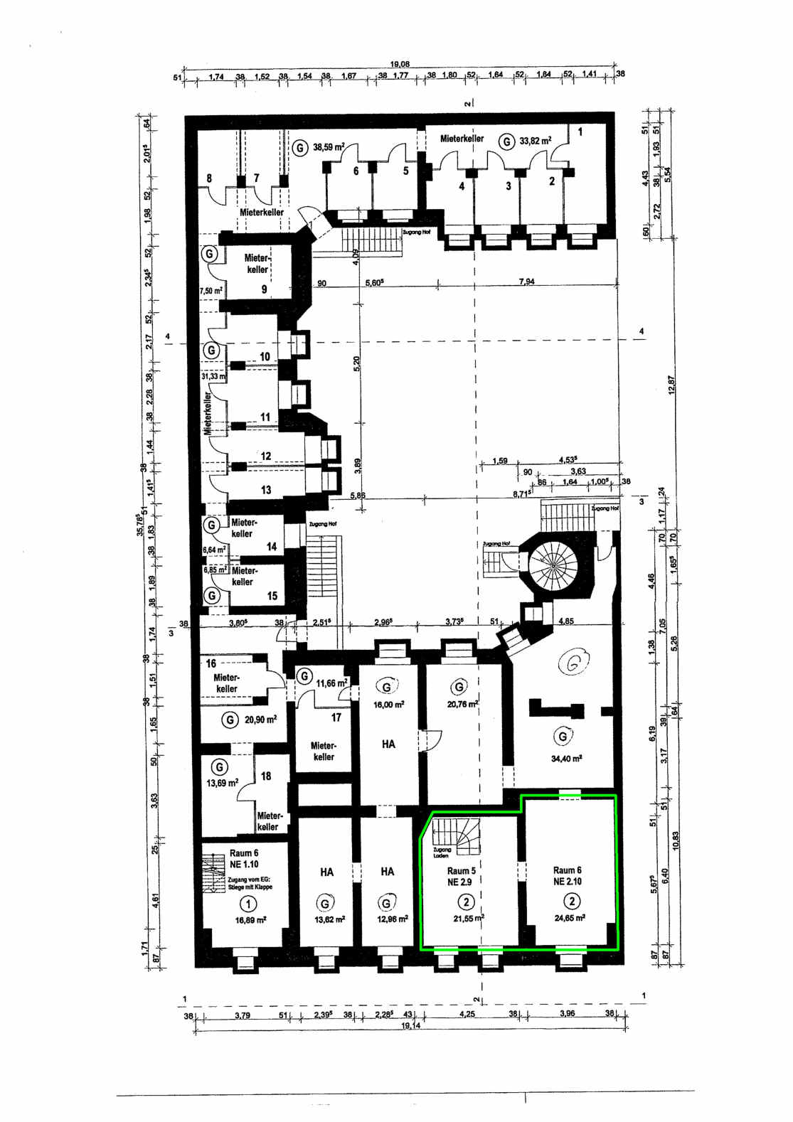 Foto 1 von 6 — Gewerbeeinheit (z.B. Laden, Büro)