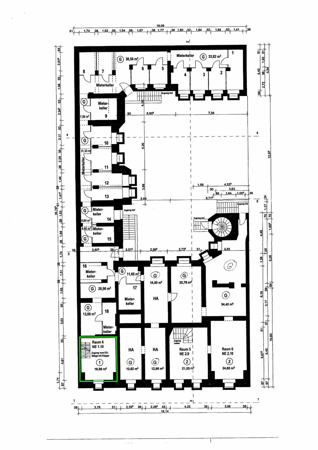 Foto 5 von 6 — Gewerbeeinheit (z.B. Laden, Büro), Gewerbeeinheit (z.B. Laden, Büro)
