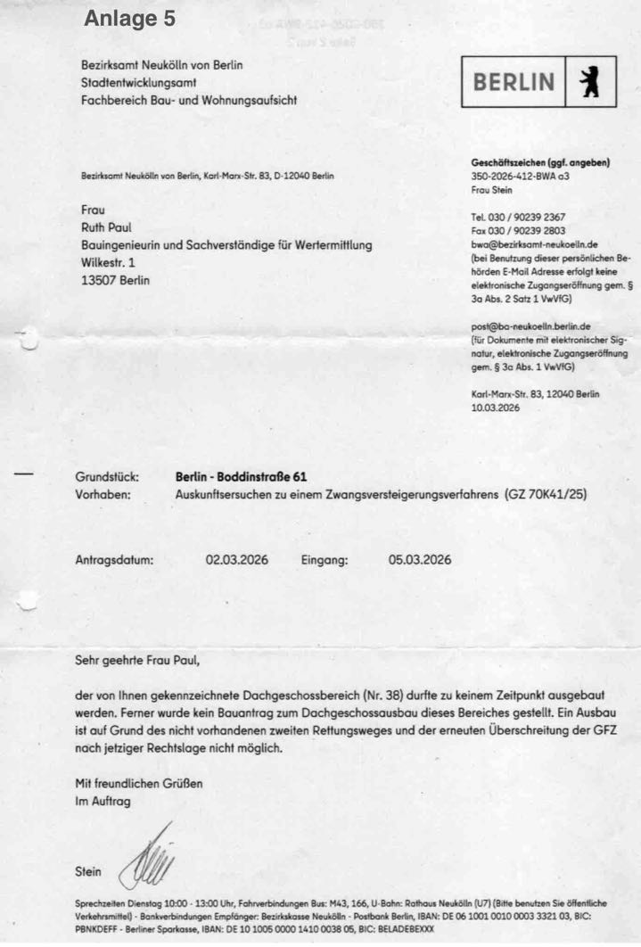 Foto 16 von 16 — Wohn-/Geschäftshaus, Dachraum