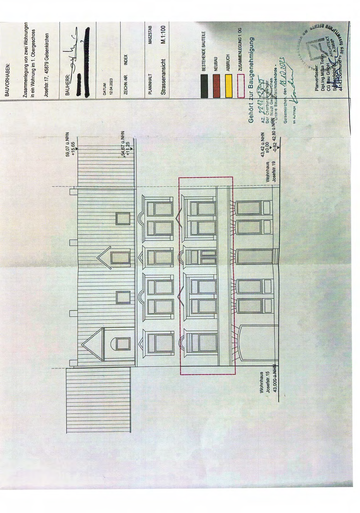 Foto 73 von 99 — Eigentumswohnung (3 bis 4 Zimmer), Die ETW Nr. 4 wird zusammen mit der ETW Nr. 3 und der ETW Nr. 5 als wirtschaftliche Einheit genutzt und ist zum Wertermittlungsstichtag als Einheit vermietet.