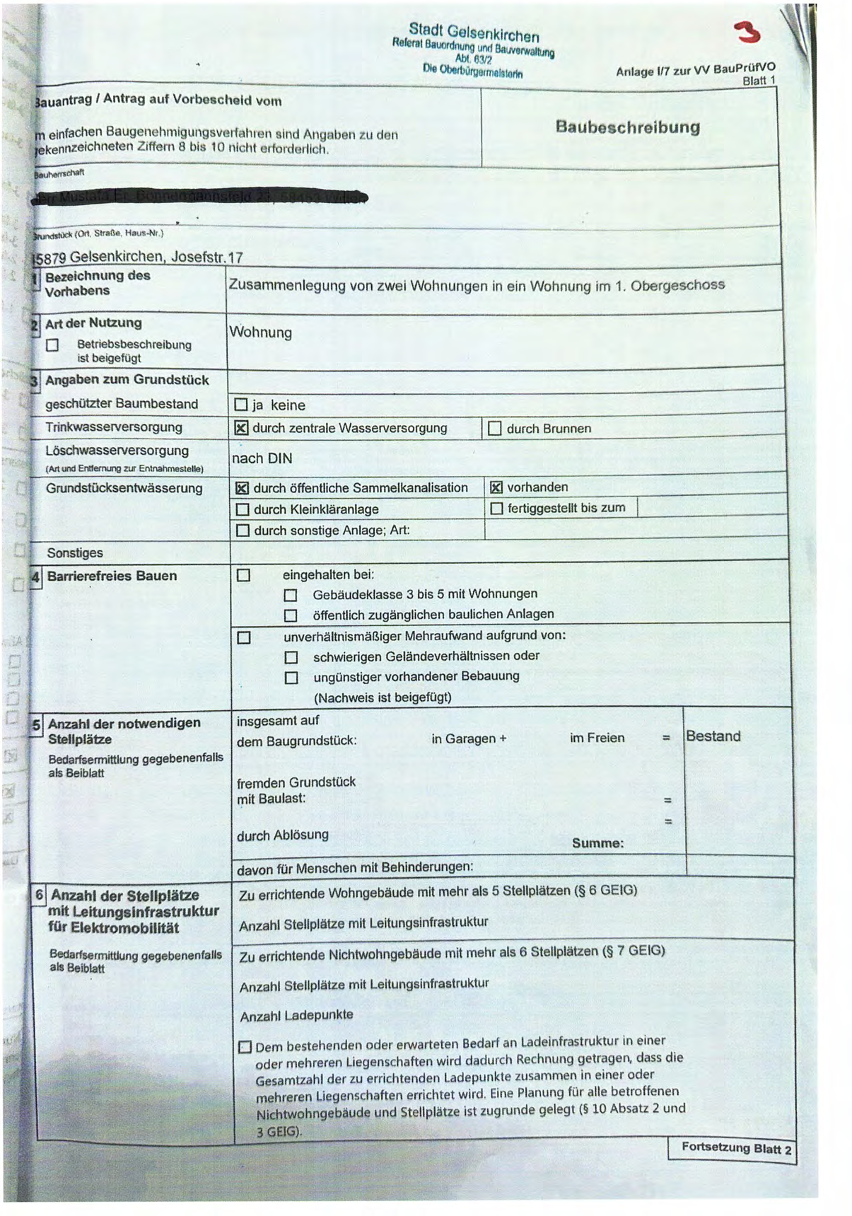 Foto 76 von 99 — Eigentumswohnung (3 bis 4 Zimmer), Die ETW Nr. 4 wird zusammen mit der ETW Nr. 3 und der ETW Nr. 5 als wirtschaftliche Einheit genutzt und ist zum Wertermittlungsstichtag als Einheit vermietet.