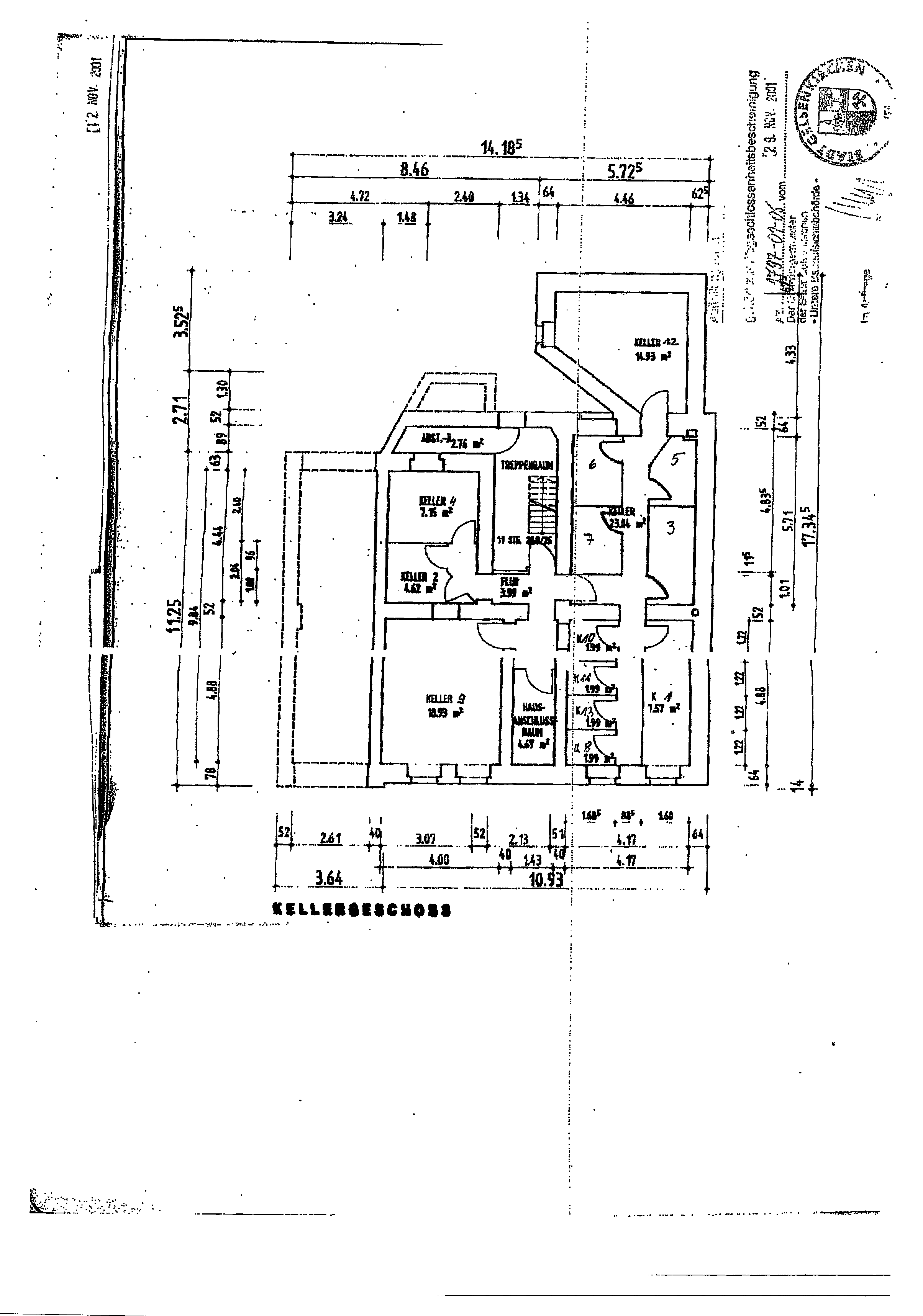 Foto 31 von 88 — Eigentumswohnung (3 bis 4 Zimmer), Die ETW Nr. 4 wird zusammen mit der ETW Nr. 3 und der ETW Nr. 5 als wirtschaftliche Einheit genutzt und ist zum Wertermittlungsstichtag als Einheit vermietet.