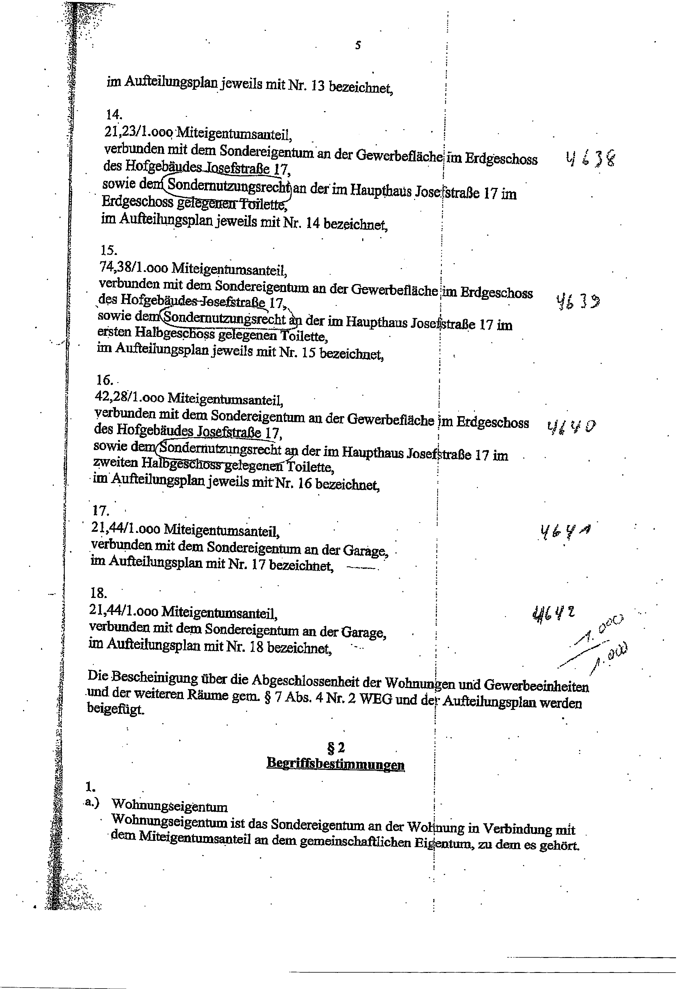 Foto 15 von 88 — Eigentumswohnung (3 bis 4 Zimmer), Die ETW Nr. 4 wird zusammen mit der ETW Nr. 3 und der ETW Nr. 5 als wirtschaftliche Einheit genutzt und ist zum Wertermittlungsstichtag als Einheit vermietet.