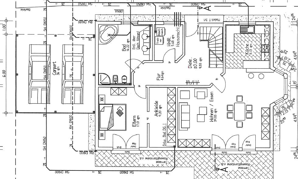 Foto 3 von 6 — Einfamilienhaus, bebautes Erbbaurecht (Einfamilenhaus und Carport)