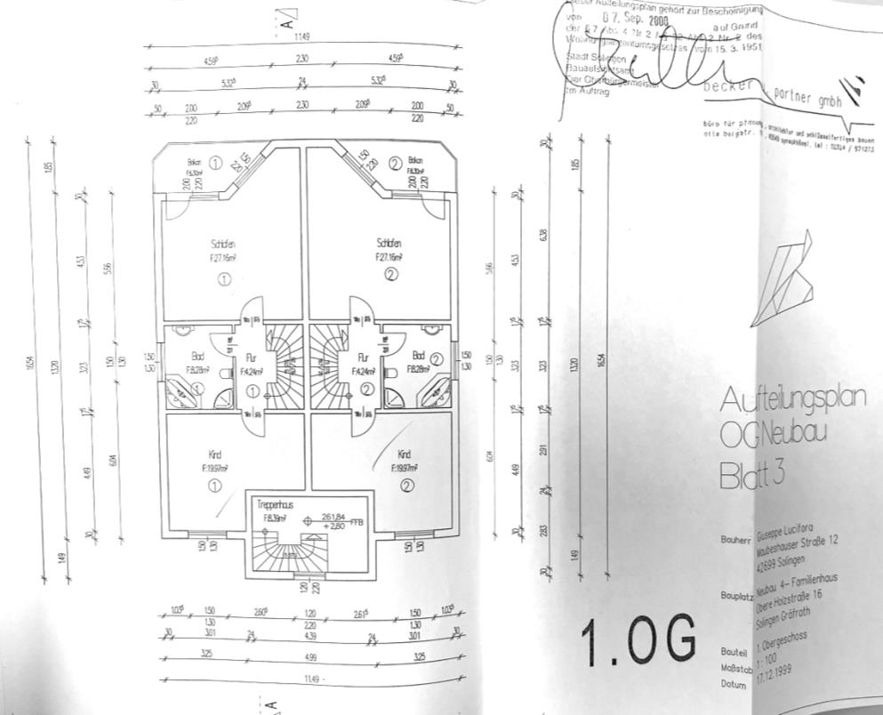 Foto 7 von 9 — Kfz-Stellplatz, Eigentumswohnung (3 bis 4 Zimmer), Sondernutzungsrecht Garten