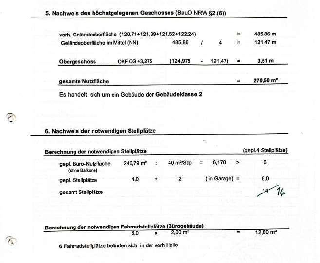 Foto 5 von 23 — Gewerbeeinheit (z.B. Laden, Büro), Zwei Büroeinheiten, Lagerhalle mit Büro und Sozialtrakt, Doppelgarage, Anbau