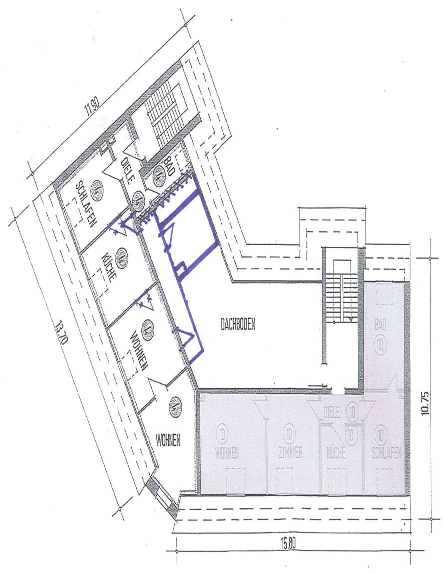 Foto 27 von 29 — Eigentumswohnung (3 bis 4 Zimmer), zwei Eigentumswohnungen