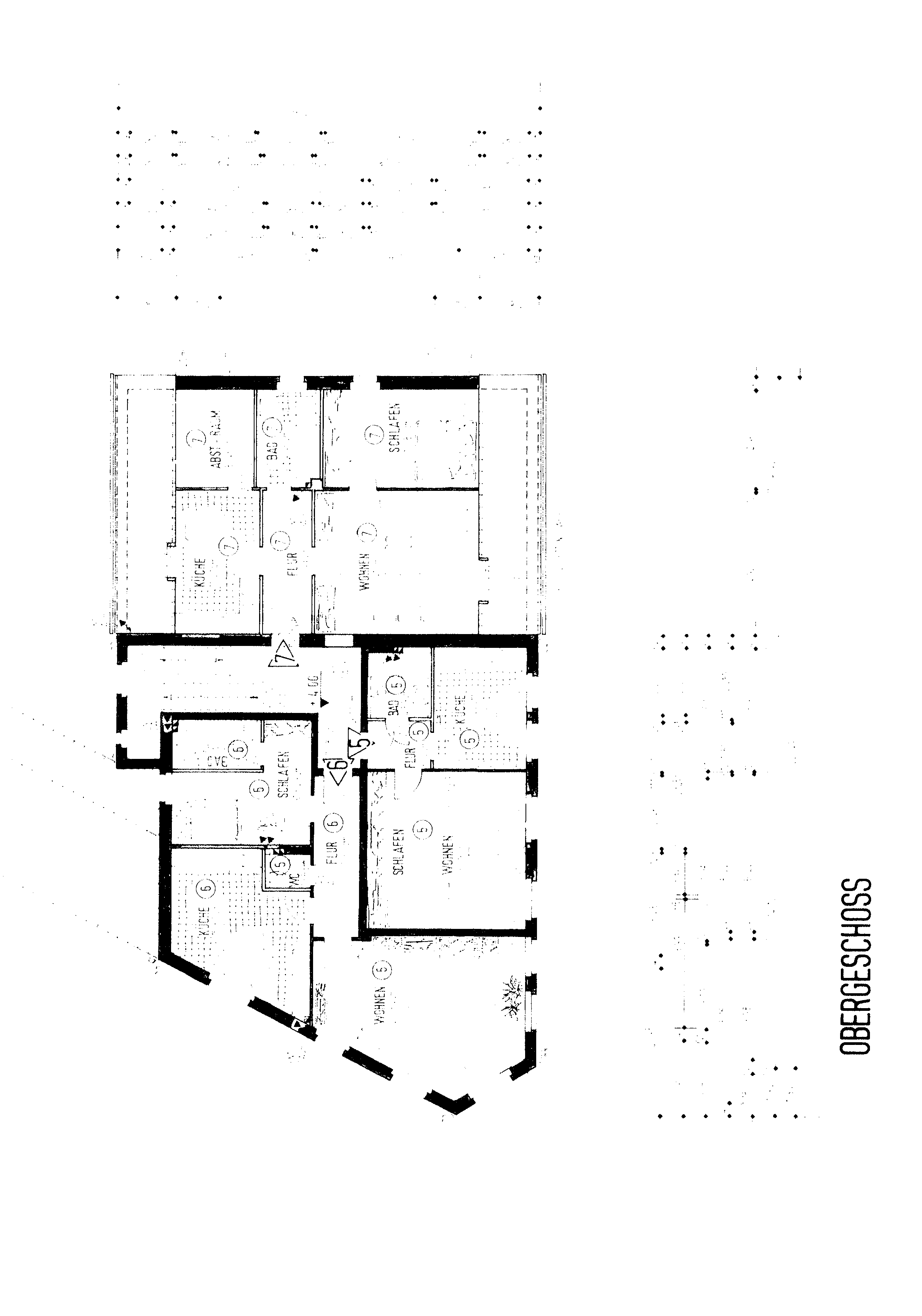 Foto 48 von 122 — Eigentumswohnung (1 bis 2 Zimmer), ETW Nr. 2 im EG: Diele, Schlafzimmer, Badezimmer, Wohnzimmer mit offenem Küchenbereich. Die ETW Nr. 2 ist zum Wertermittlungsstichtag vermietet.