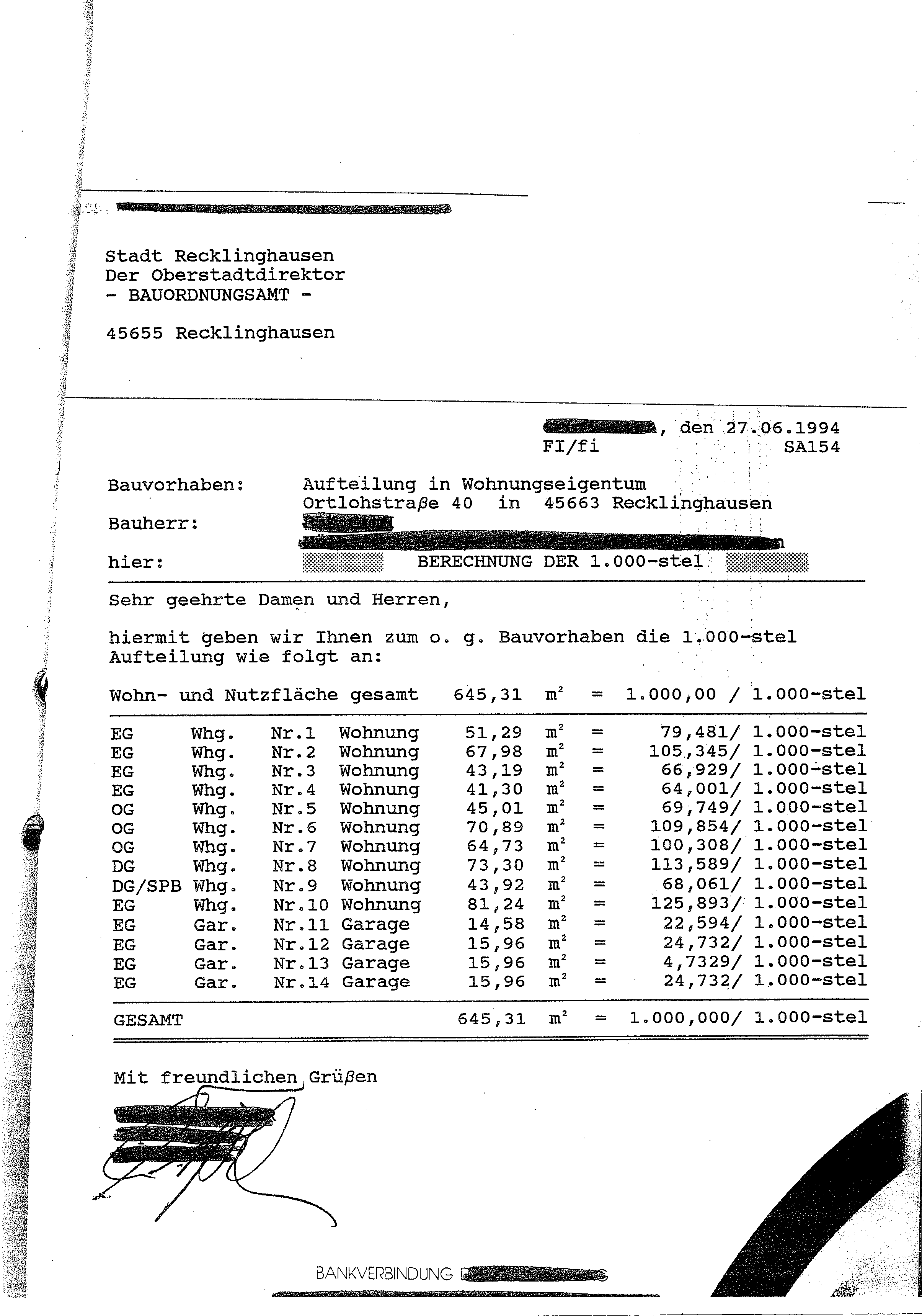 Foto 84 von 122 — Eigentumswohnung (1 bis 2 Zimmer), ETW Nr. 2 im EG: Diele, Schlafzimmer, Badezimmer, Wohnzimmer mit offenem Küchenbereich. Die ETW Nr. 2 ist zum Wertermittlungsstichtag vermietet.