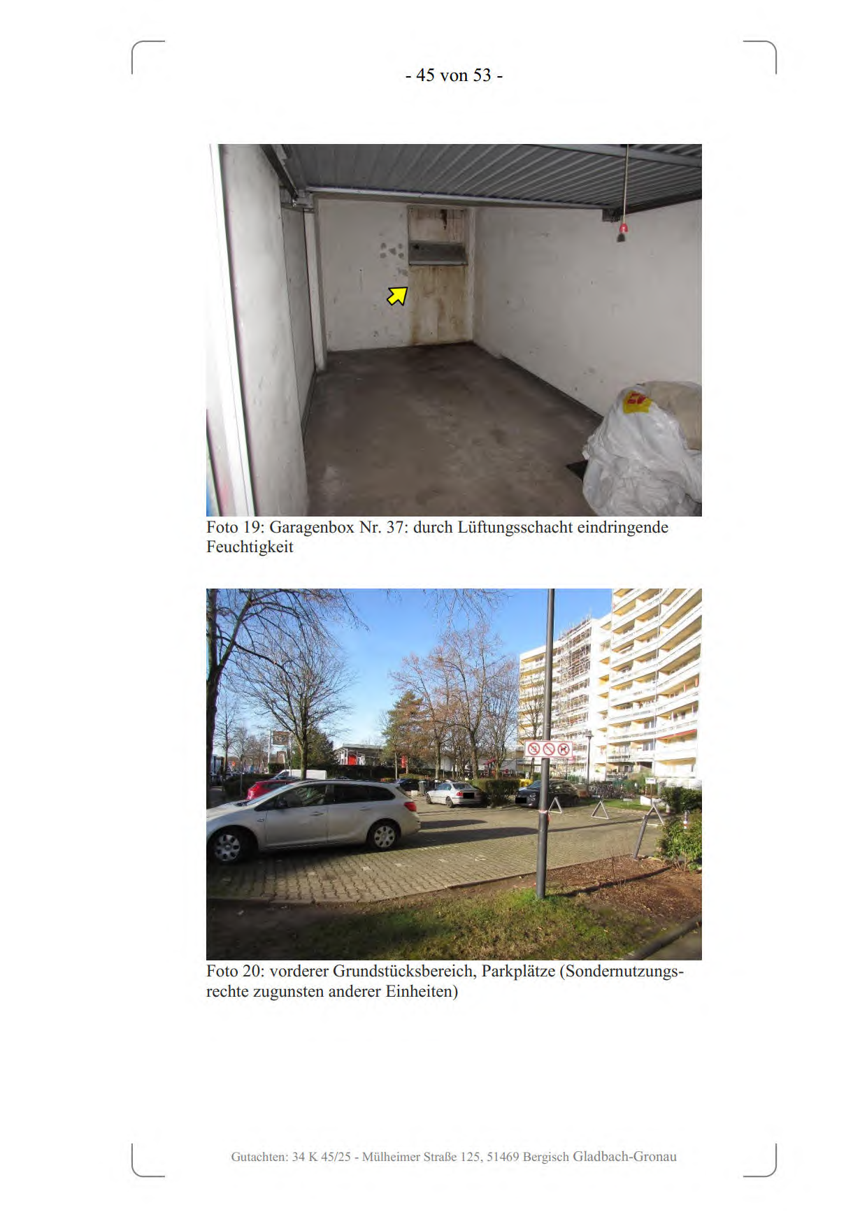 Foto 19 von 34 — Kfz-Stellplatz (Tiefgarage), Eigentumswohnung (1 bis 2 Zimmer)