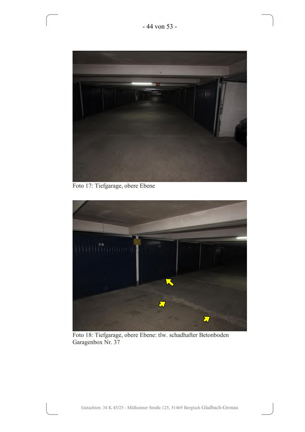 Foto 18 von 34 — Kfz-Stellplatz (Tiefgarage), Eigentumswohnung (1 bis 2 Zimmer)