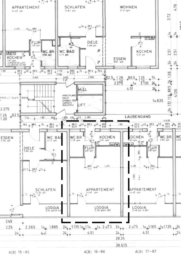 Foto 3 von 4 — Eigentumswohnung (1 bis 2 Zimmer)