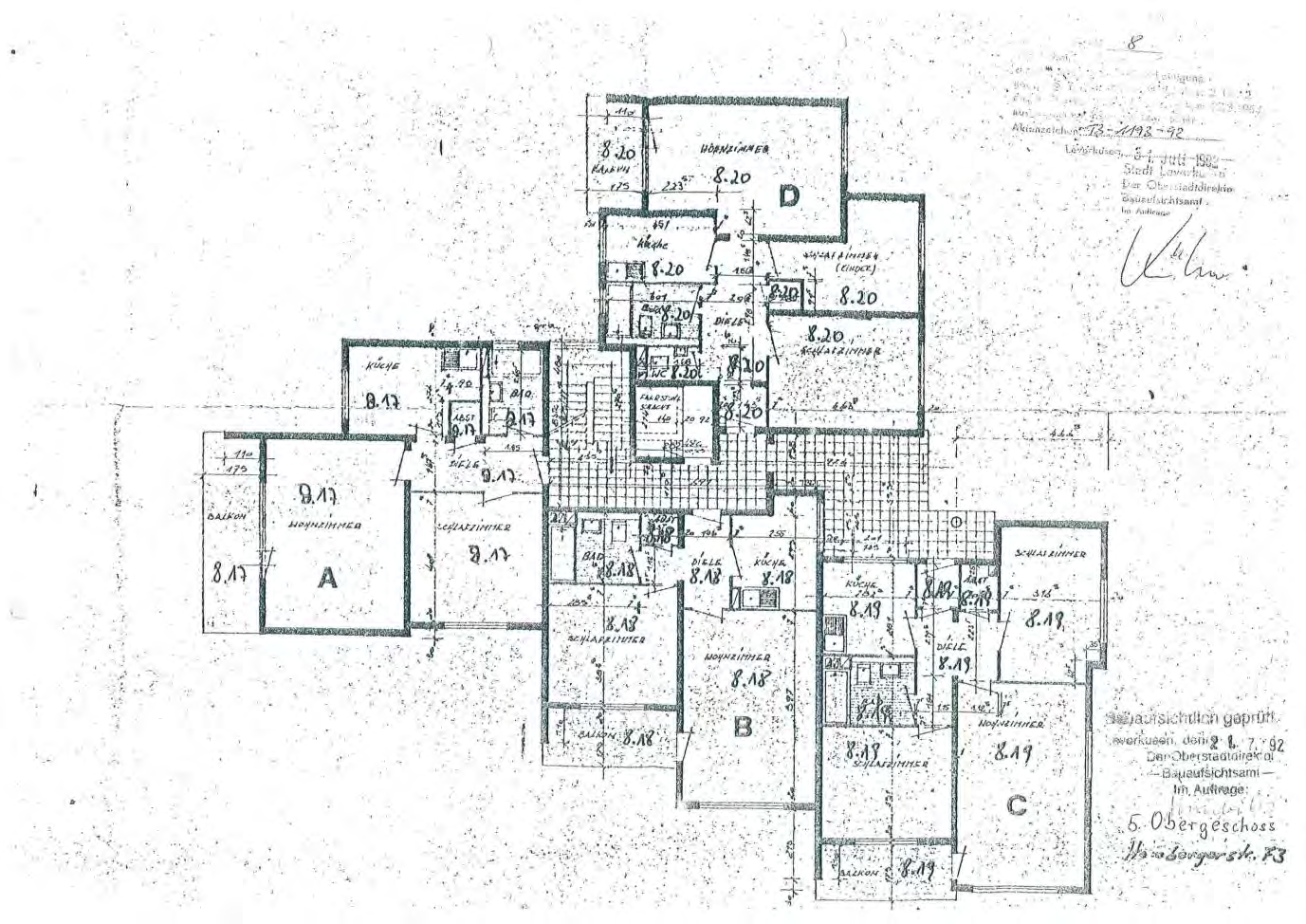 Foto 5 von 5 — Kfz-Stellplatz (Tiefgarage), Mehrfamilienhaus, Garage, Eigentumswohnung (3 bis 4 Zimmer)