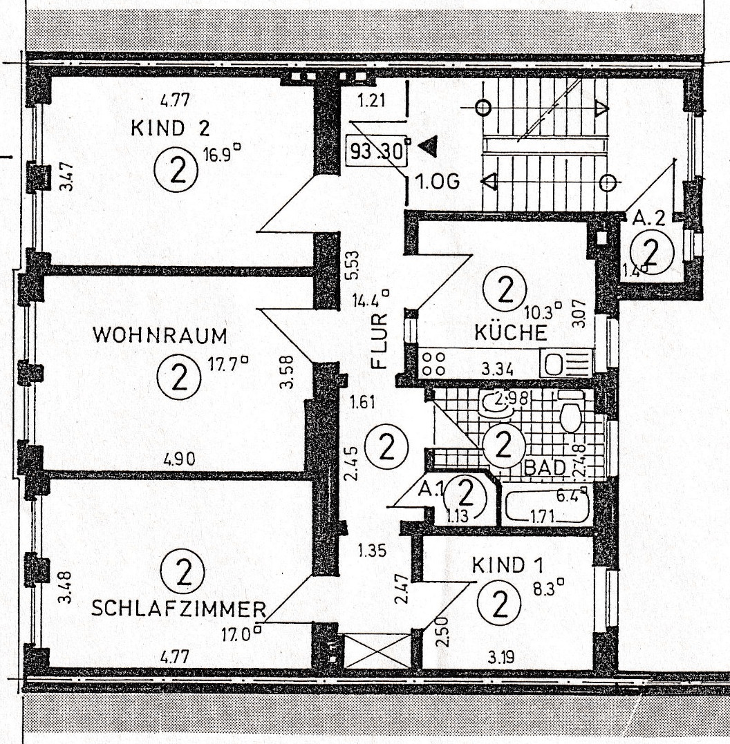 Foto 1 von 2 — Eigentumswohnung (3 bis 4 Zimmer)