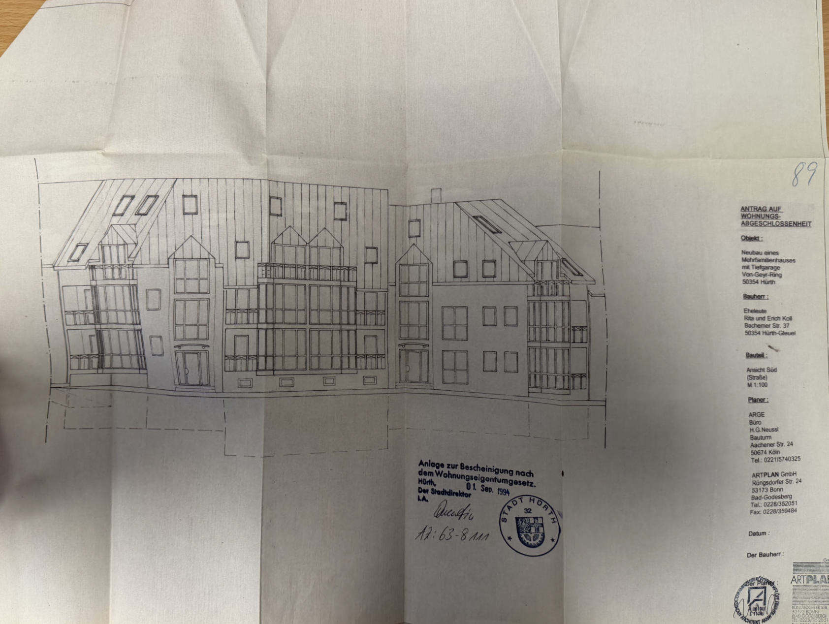 Foto 5 von 10 — Kfz-Stellplatz (Tiefgarage), Eigentumswohnung (3 bis 4 Zimmer)