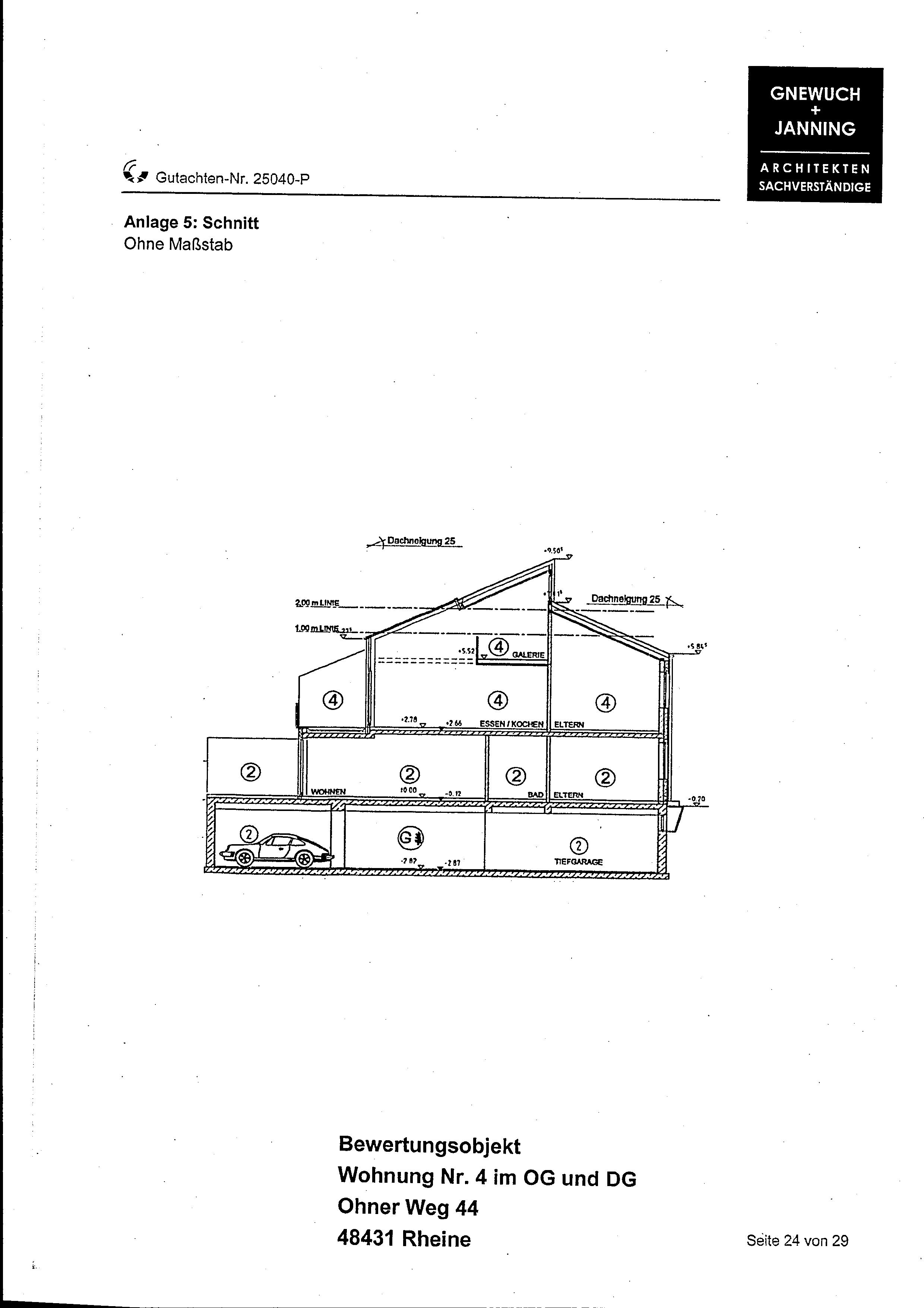 Foto 23 von 28 — Kfz-Stellplatz (Tiefgarage), Eigentumswohnung (3 bis 4 Zimmer)