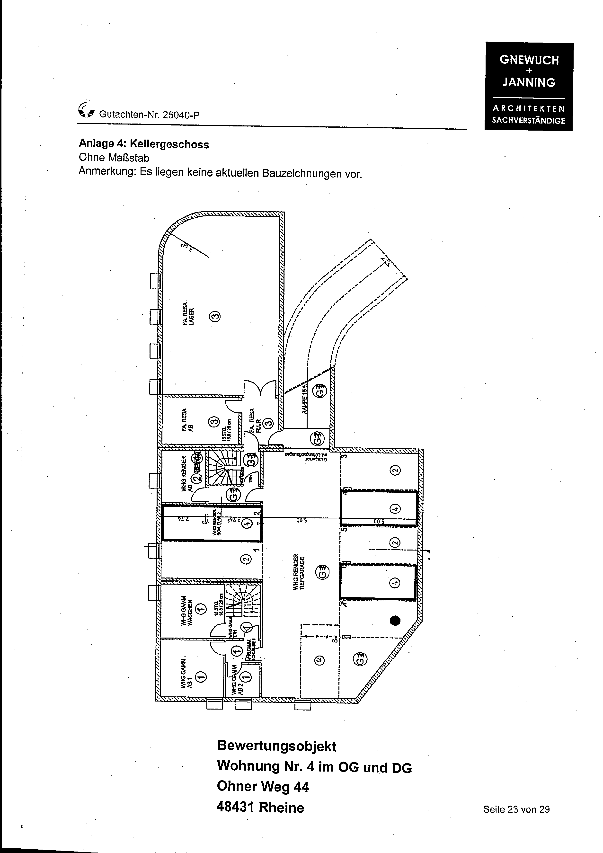Foto 22 von 28 — Kfz-Stellplatz (Tiefgarage), Eigentumswohnung (3 bis 4 Zimmer)