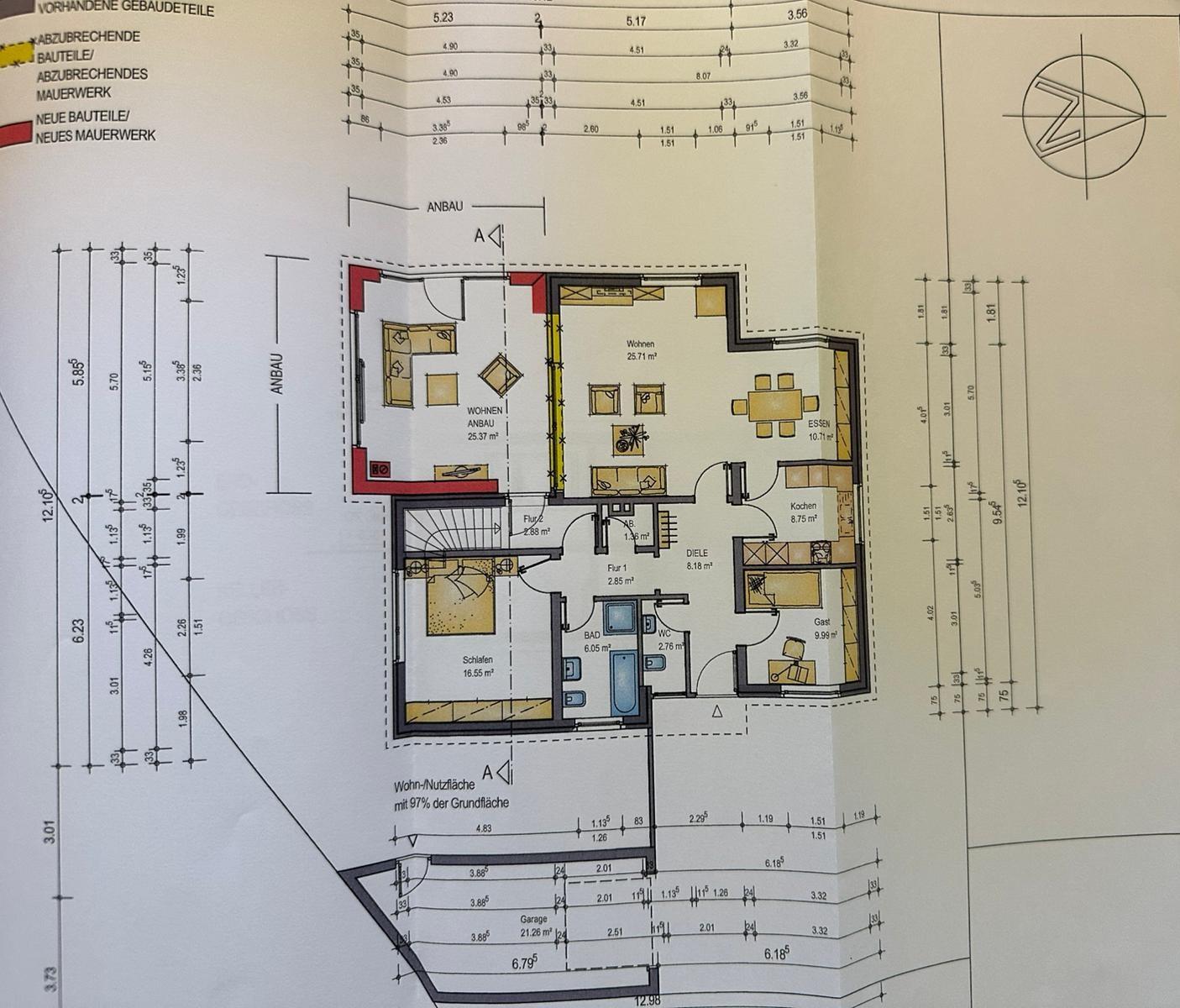 Foto 6 von 13 — unbebautes Grundstück, Sonstiges, Garage, Einfamilienhaus, Gartengrundstück