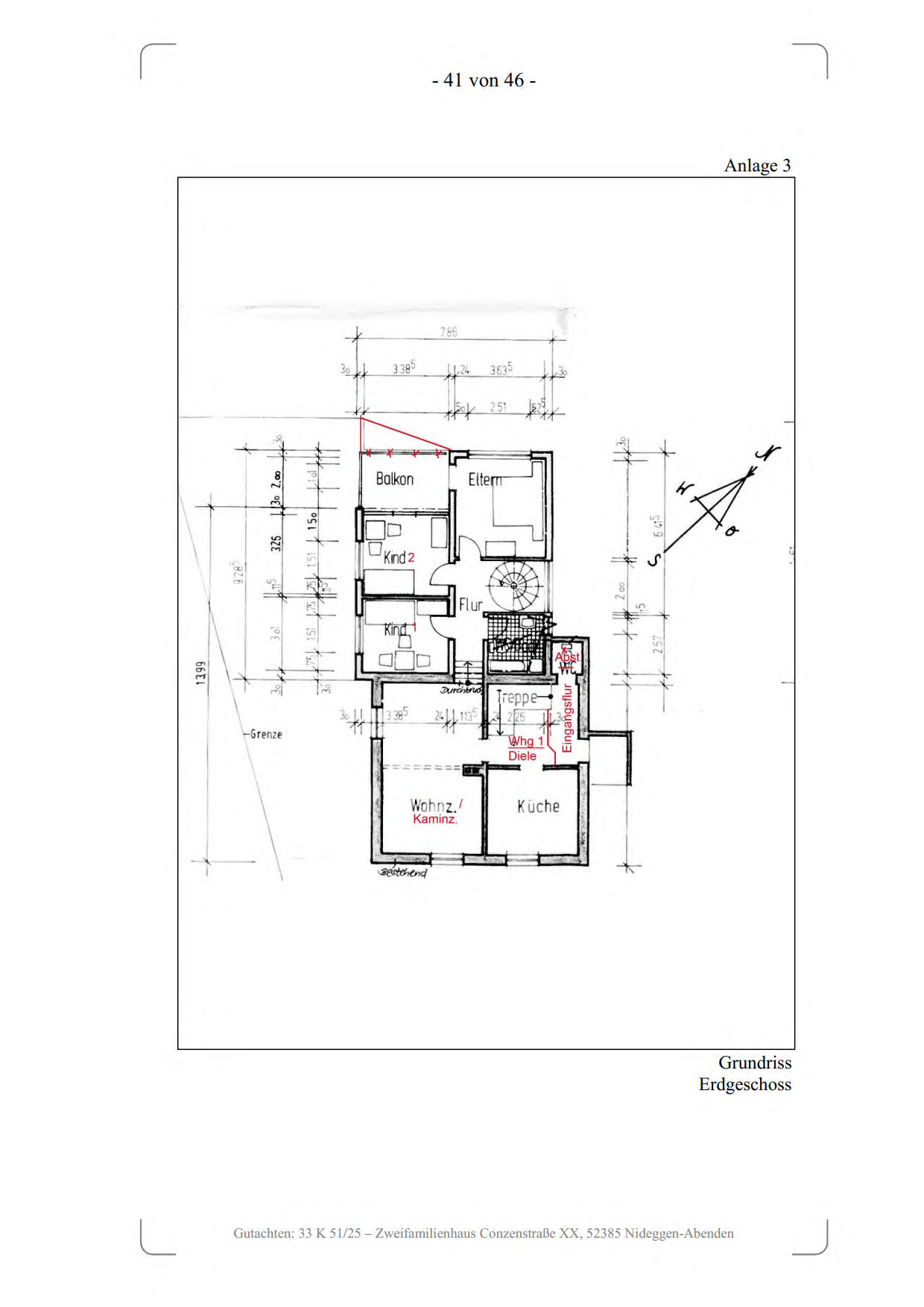 Foto 2 von 17 — Zweifamilienhaus, Kfz-Stellplatz, Garage