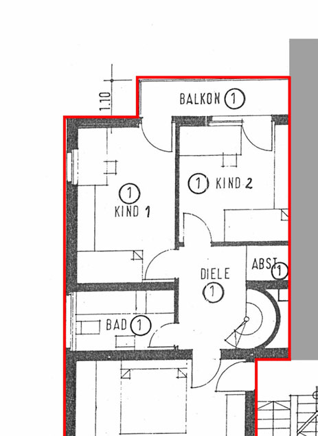 Foto 4 von 4 — Garage, Eigentumswohnung (3 bis 4 Zimmer)