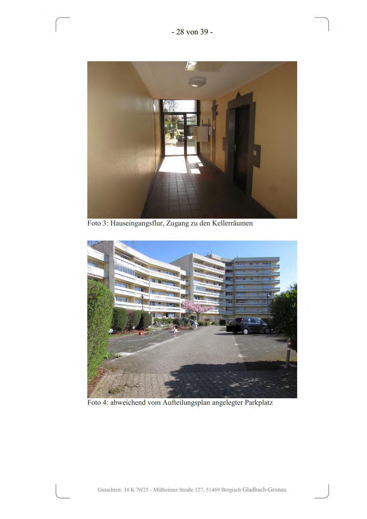 Foto 6 von 8 — Kfz-Stellplatz, Gewerbeeinheit (z.B. Laden, Büro)