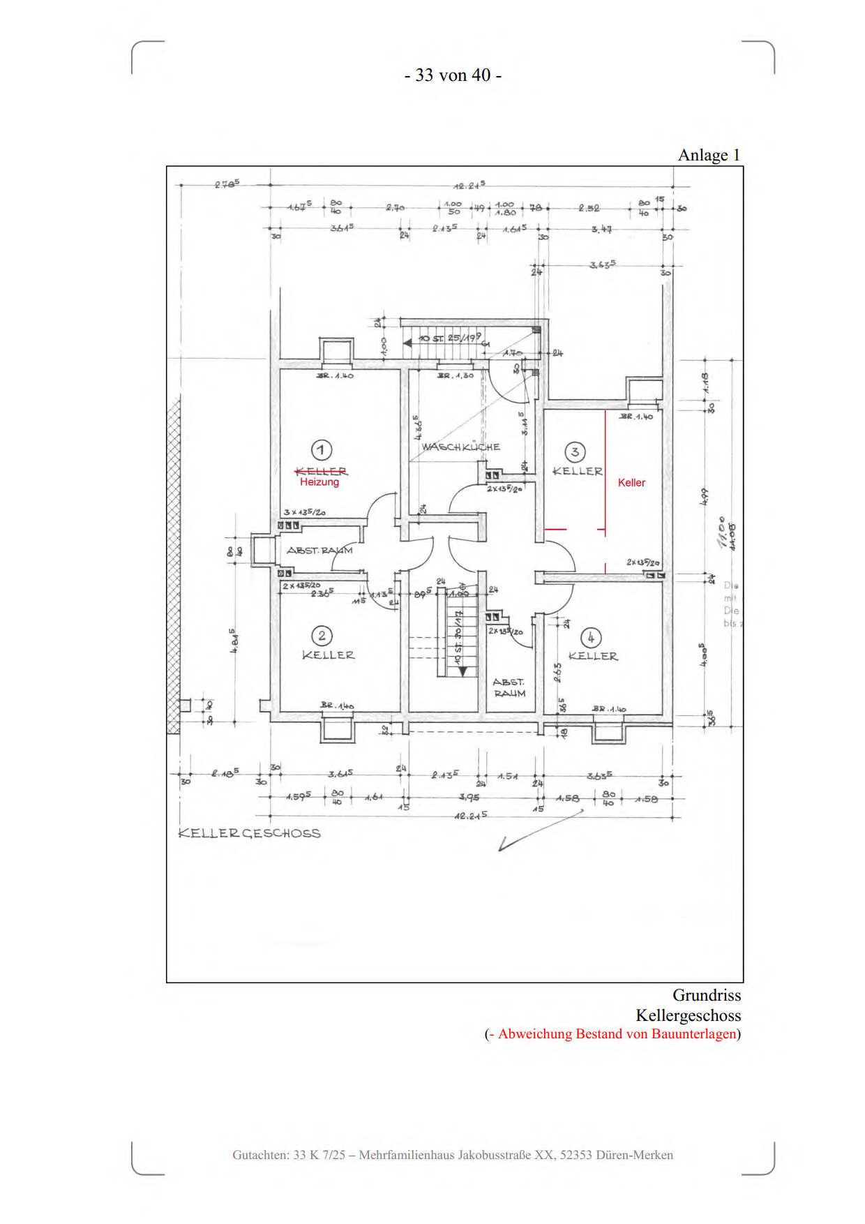 Foto 1 von 13 — Mehrfamilienhaus, Garage, einseitig angebautes, vollunterkellertes, zweigeschossiges Mehrfamilienhaus (6 Wohneinheiten) mit ausgebautem Dachgeschoss sowie eine PKW-Garage