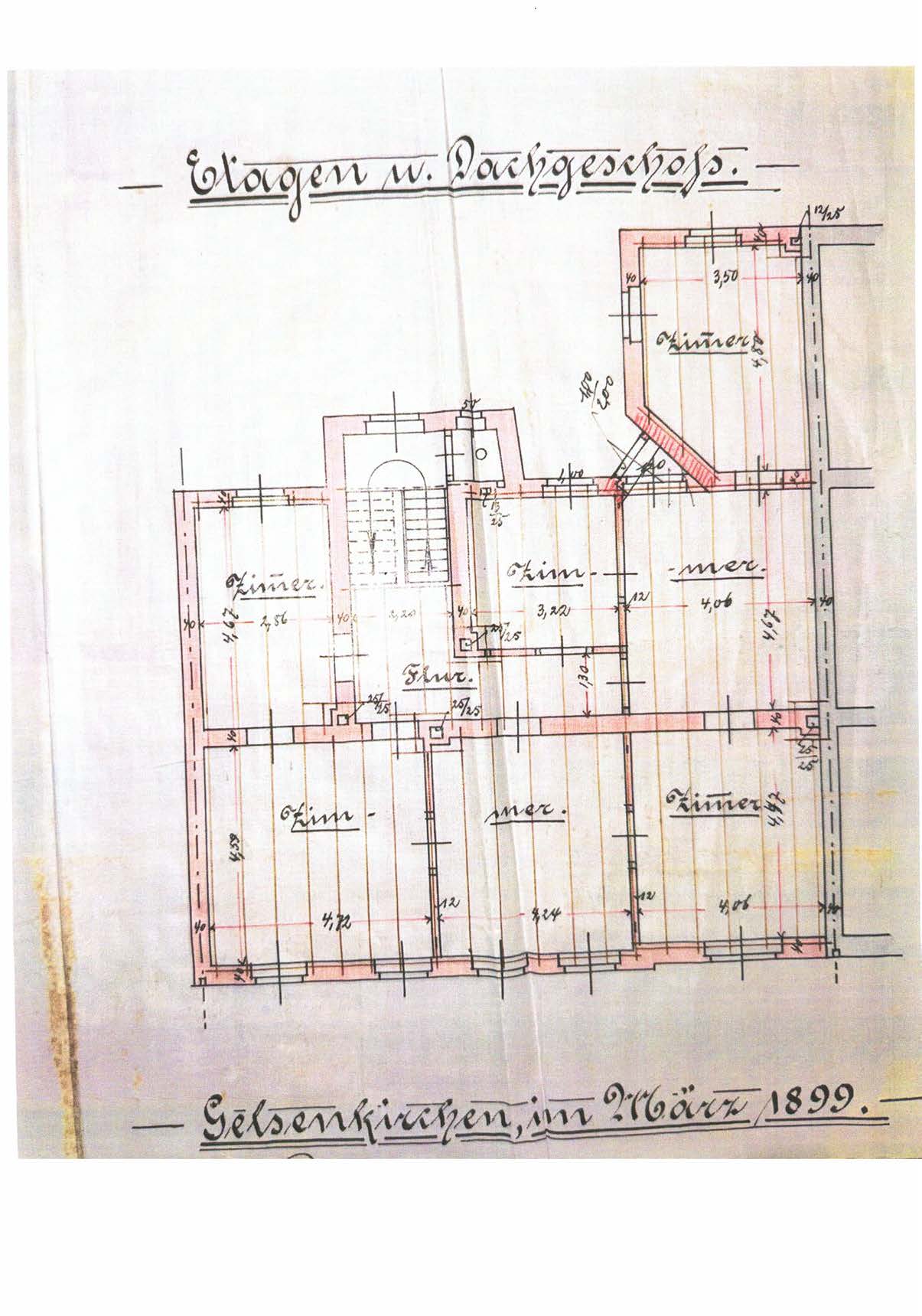 Foto 30 von 72 — Mehrfamilienhaus, zwei Nebengebäude (Werkstatt), einem Garagengebäude (Einzelgarage) und vier Reihengaragen