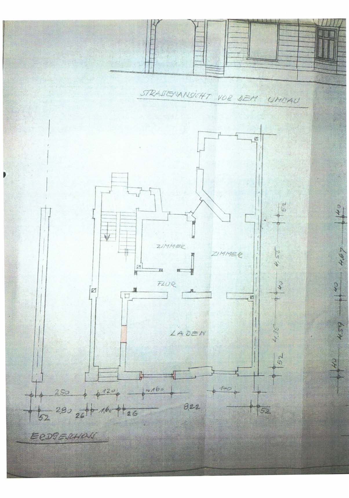 Foto 33 von 72 — Mehrfamilienhaus, zwei Nebengebäude (Werkstatt), einem Garagengebäude (Einzelgarage) und vier Reihengaragen