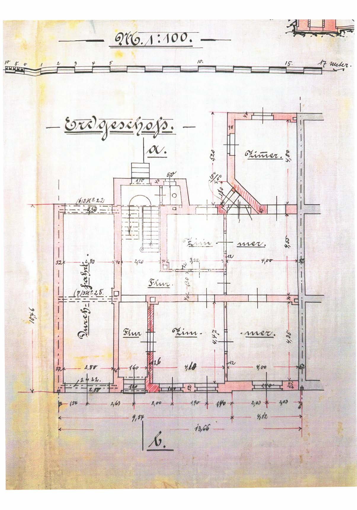 Foto 29 von 72 — Mehrfamilienhaus, zwei Nebengebäude (Werkstatt), einem Garagengebäude (Einzelgarage) und vier Reihengaragen