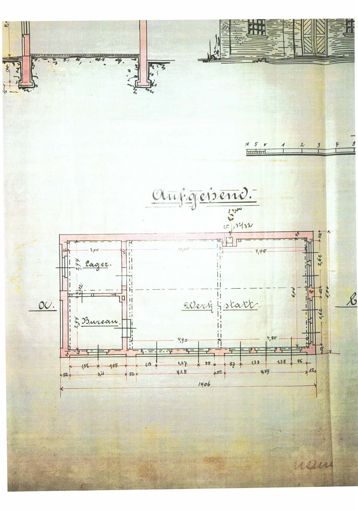 Foto 43 von 72 — Mehrfamilienhaus, zwei Nebengebäude (Werkstatt), einem Garagengebäude (Einzelgarage) und vier Reihengaragen